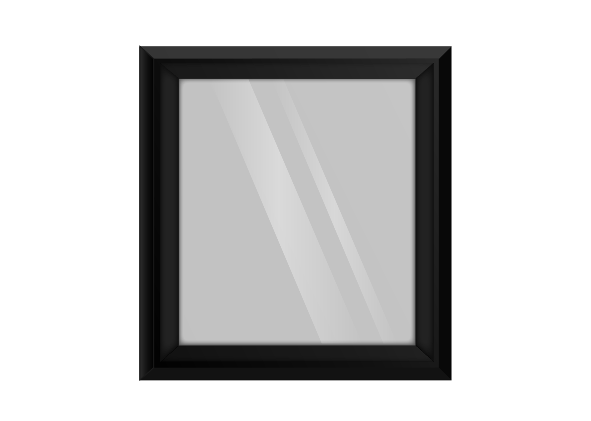 Black uPVC Fixed Window