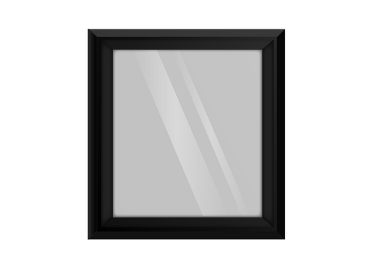 Black uPVC Fixed Window